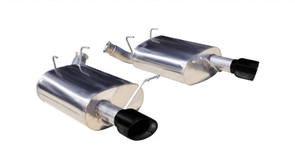 Corsa 11-13 Ford Mustang V6 3.7L V6 Polished Sport Axle-Back Exhaust Corsa 11-13 Ford Mustang V6 3.7L V6 Polished Sport Axle-Back Exhaust