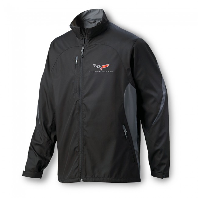 C6 Corvette Ultralight C6 Corvette Flag Logo Colorblock Jacket C6 Corvette Ultralight C6 Corvette Flag Logo Colorblock Jacket
