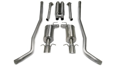 Corsa 04-08 Cadillac CTS V 5.7L V8 Polished Sport Cat-Back Exhaust Corsa 04-08 Cadillac CTS V 5.7L V8 Polished Sport Cat-Back Exhaust