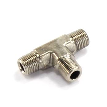 1/8 Inch NPT x 3/16 Inch Compression x 3/16 Inch Compression Branch Tee Fitting