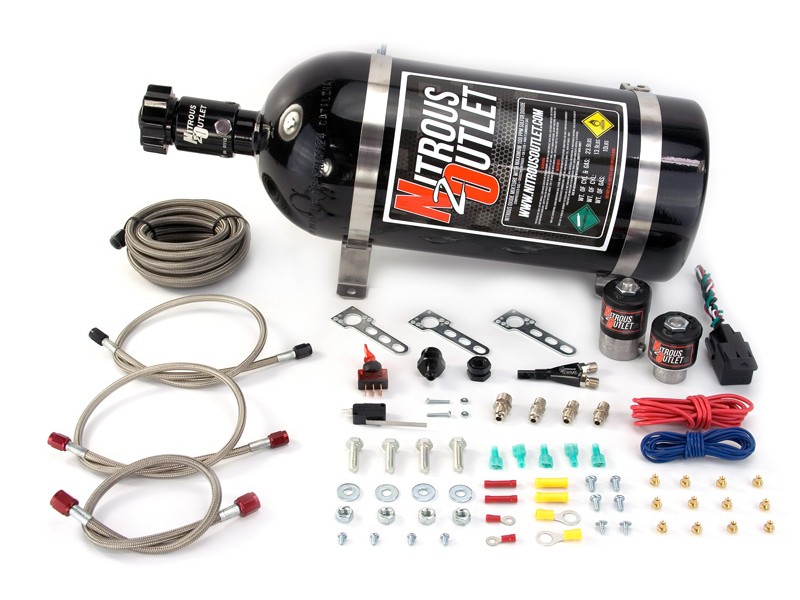 Nitrous Outlet, GM EFI Single Nozzle System, Camaro, Corvette, CTS-V, Firebird, G8, GM Truck, GTO, Impalla SS, SSR