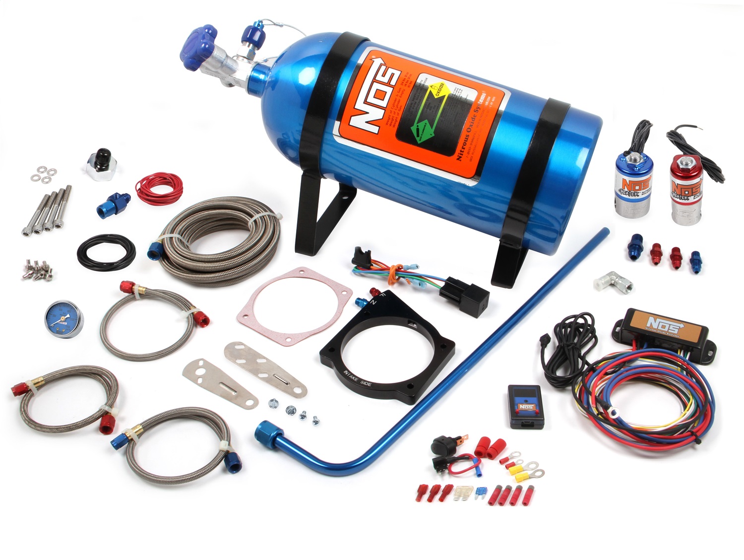 2009-2015 Cadillac CTS Nitrous Oxide Injection System Kit LS 90MM NOS PLATE COMPLETE DBW KIT