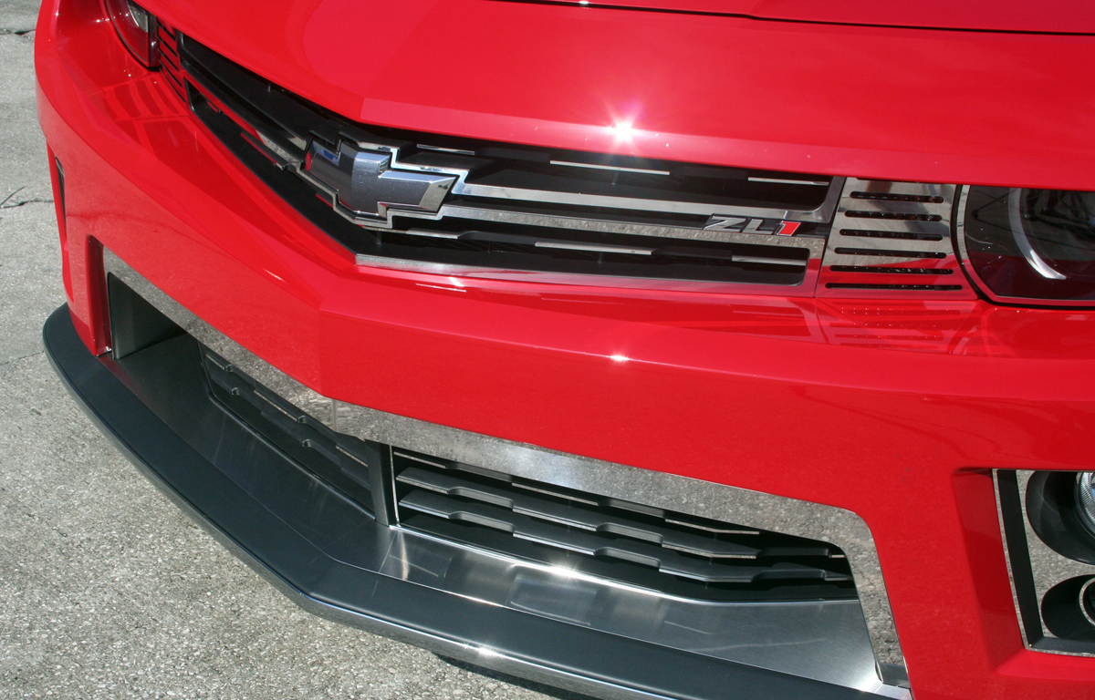 2012-2013 Camaro ZL1 Lower Valance Satin Lower Grille, ; Fits all 2012-2013 Camaro ZL1 only