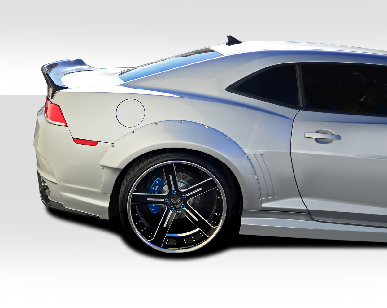 2010-2015 Chevrolet Camaro Duraflex Wide Body GT Concept Rear Fender Flares - 2 Piece