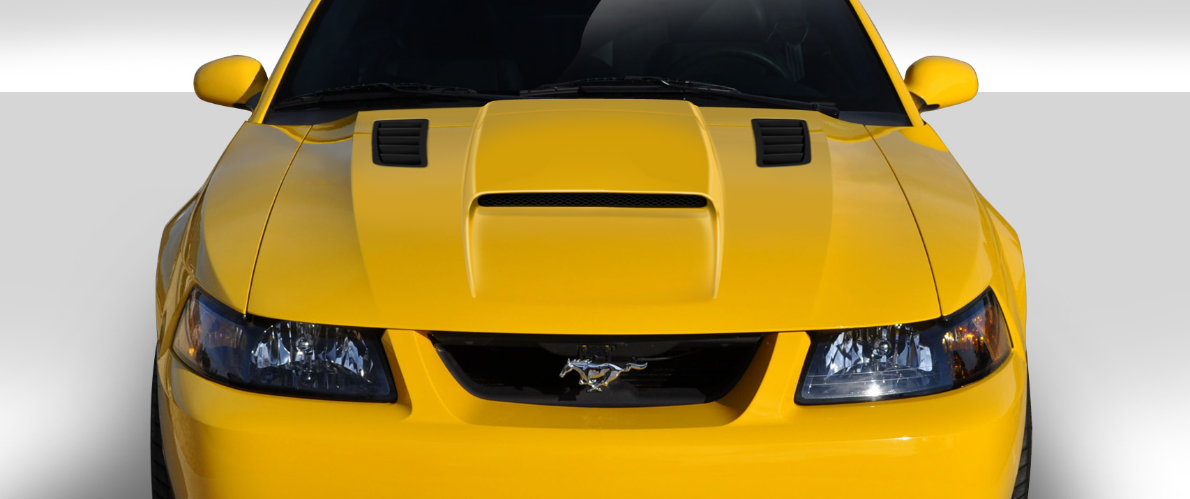 1999-2004 Ford Mustang Duraflex CVX Hood - 1 Piece