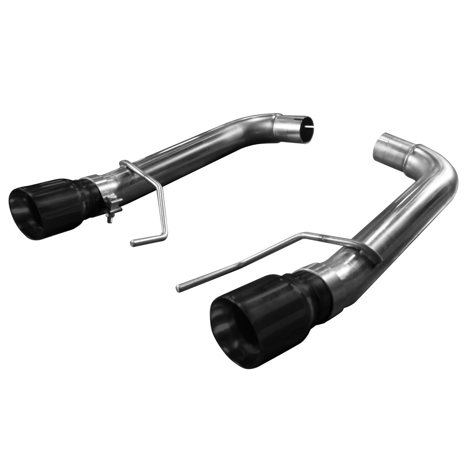 Axle Back Exhaust System 3" 15-Pres Mustang 5.0L 4V OEM Inlet And Outlet Slash Cut Tips