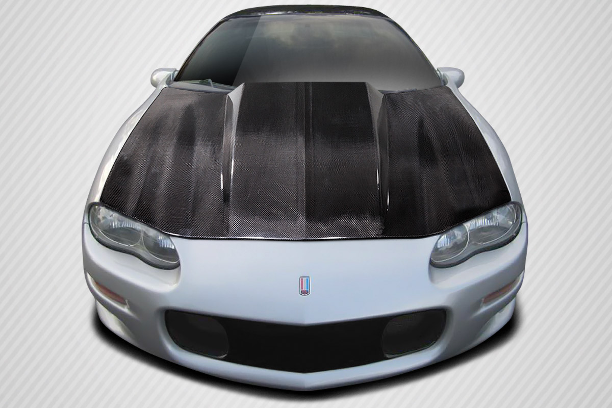 1998-2002 Chevrolet Camaro Carbon Creations Cowl Hood - 1 Piece