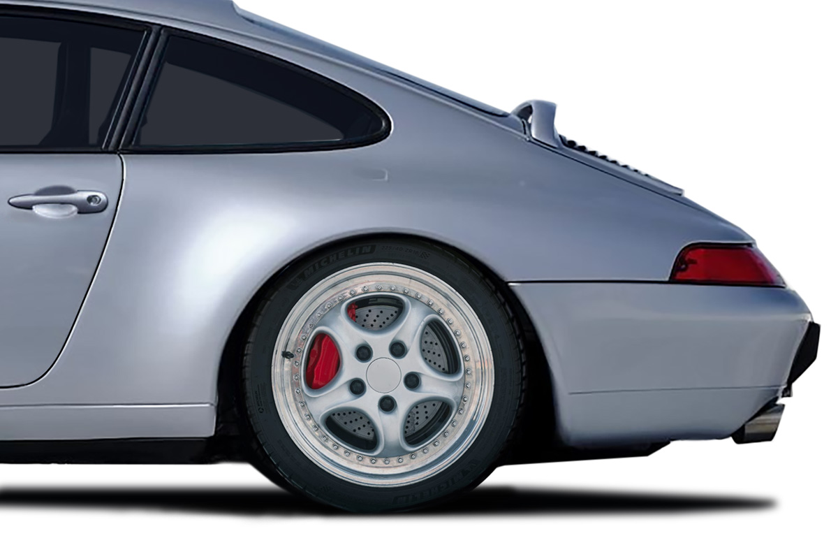 1995-1998 Porsche 911 Carrera 993 Duraflex OEM Look Rear Fenders - 2 Pieces 1995-1998 Porsche 911 Carrera 993 Duraflex OEM Look Rear Fenders - 2 Pieces