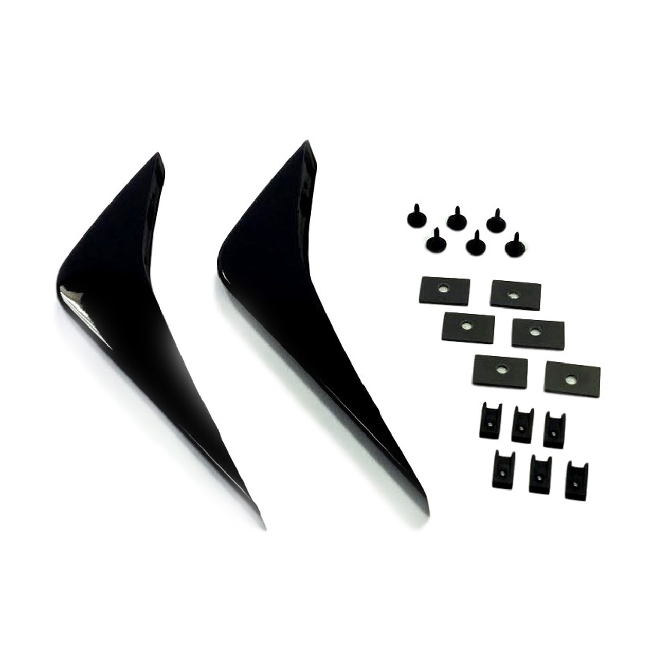 2014+ C7 Corvette Stingray / Z06 / Grand Sport ACS Rear Diffuser Fins Set of 2