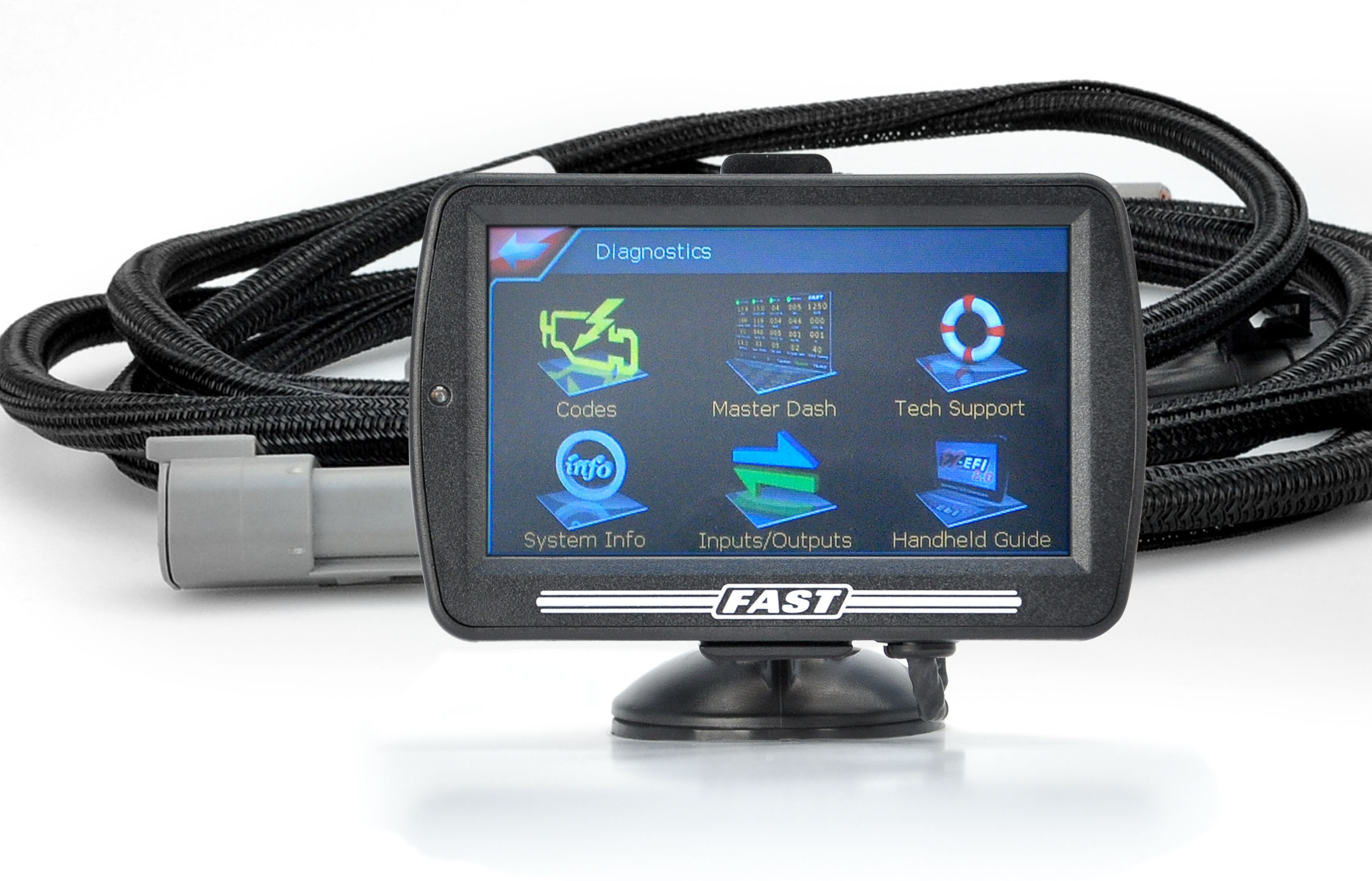 1965-1991 Chevrolet Corvette  EZ-EFI 1.0 Push-Button Hand-Held to the Touchscreen model Hand-Held Upgrade