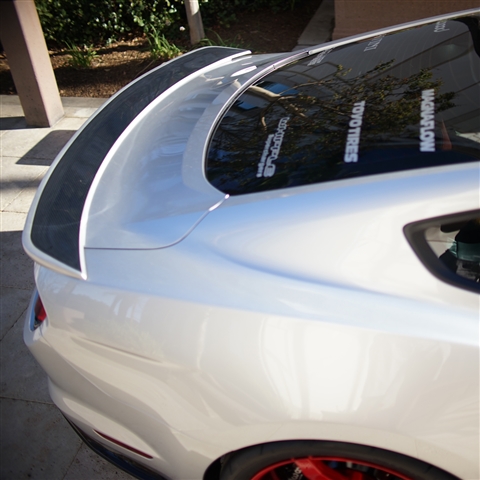 Ford Mustang 15-Up, 15-Up Mustang CF Top Spoiler, Carbon Fiber