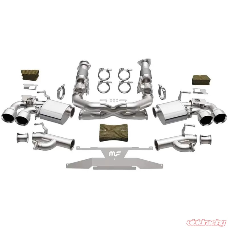 MagnaFlow xMOD Series Stainless Catback System Chevrolet Corvette V8 6.2L 2020-2024