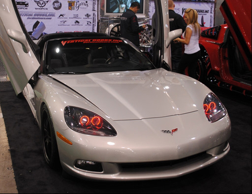 c6 corvette halo headlights