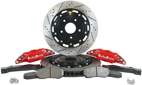 RB  Big Brake Kit (4-Piston, Drilled/Slotted) - C6/Z06 REAR 2005-2013 Corvette