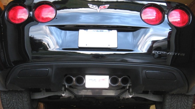 C6 Corvette Acrylic Reverse Light Blackout Kit