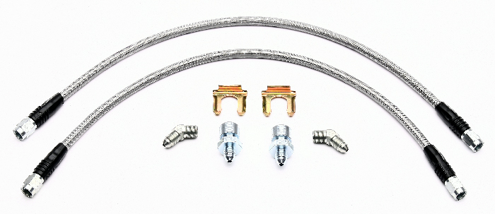 Wiwood AERO6 Front Caliper Brake Lines Kit for C6 Corvette