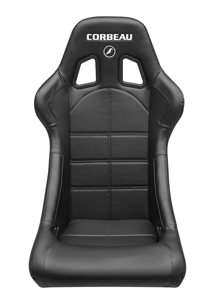 Corbeau  Forza Racing Seat, Black Vinyl, 29102