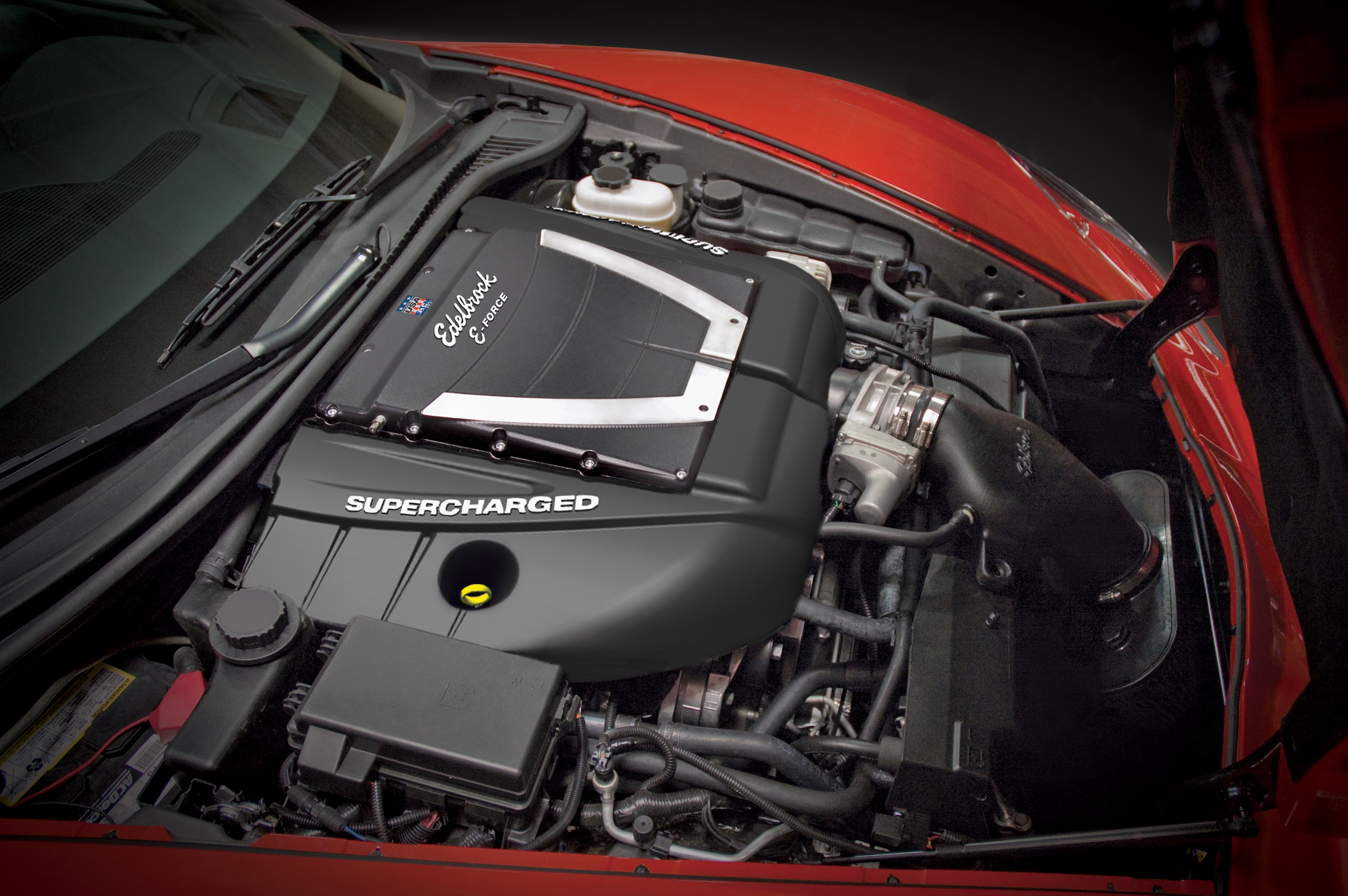 Corvette Edelbrock E-Force Supercharger Kits Competition Model