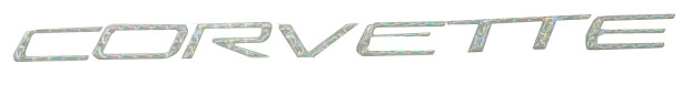 C5 Corvette Front Bumper Cover Polyurethane Lettering Dynamic Colors