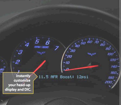 Palmer Performance C6 Corvette DashLogic, Gauge and Performance Display Controller