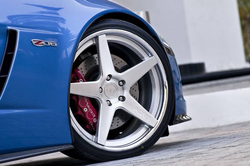 ADV.1 C6/Z06 Corvette Custom 5 Spoke Wheel ADV5 Track Spec Advanced Series, Single