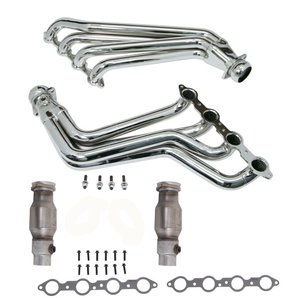 BBK 2010-15 Camaro Ls3/L99 1-7/8 Full-LenGTh Headers W/ High Flow Cats (Chrome)