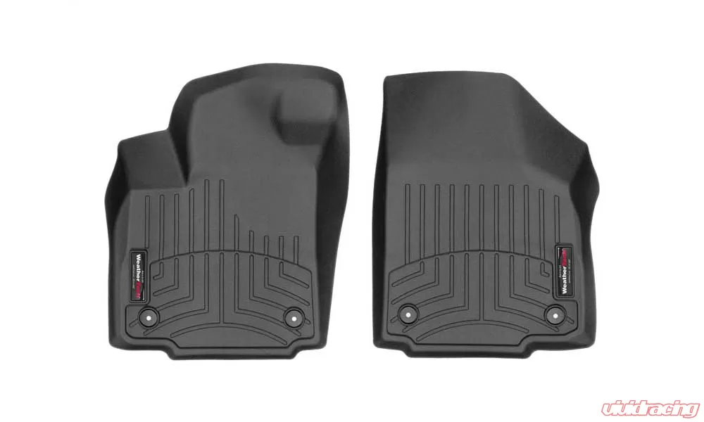 WeatherTech FloorLiner DigitalFit Black Front Chevrolet C8 Corvette Stingray 2020-2024