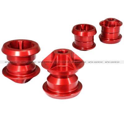 AFE / PFADT 2010+ Camaro Solid Subframe Mount Bushings, RED