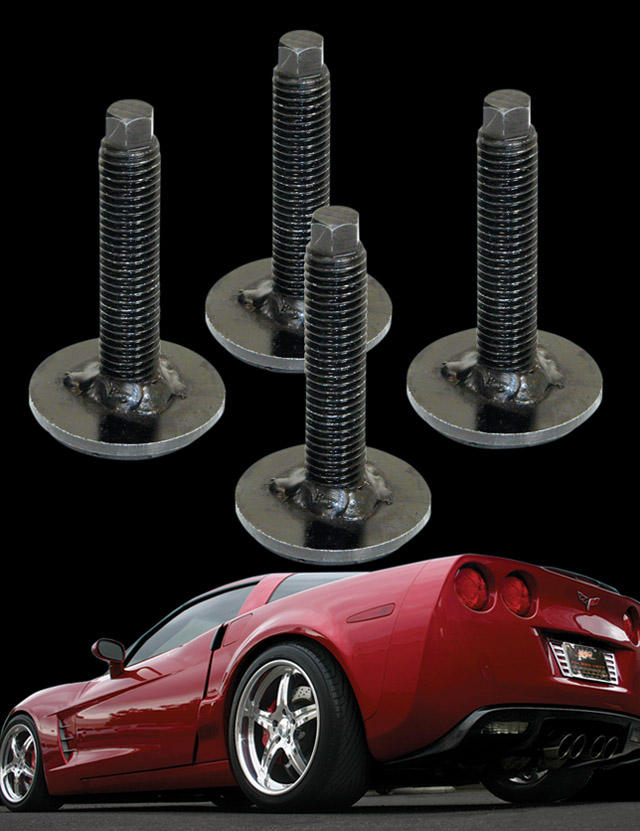 2005-Up C6, Grand Sport and Z06 Corvette Lowering Bolt Kit, Front & Rear Set