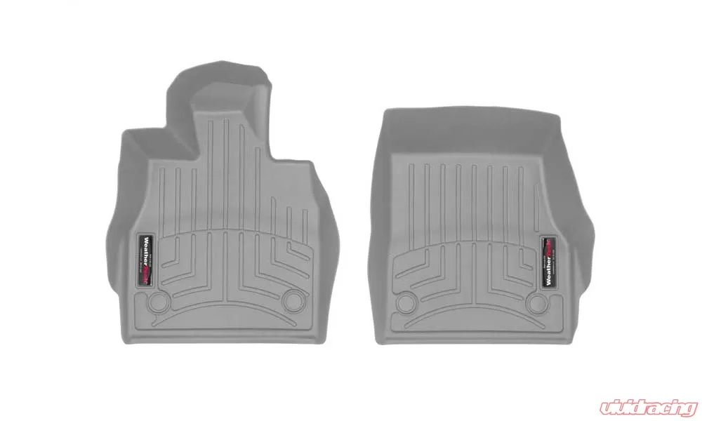 WeatherTech FloorLiner DigitalFit Gray Front Chevrolet C8 Corvette Stingray 2020-2024