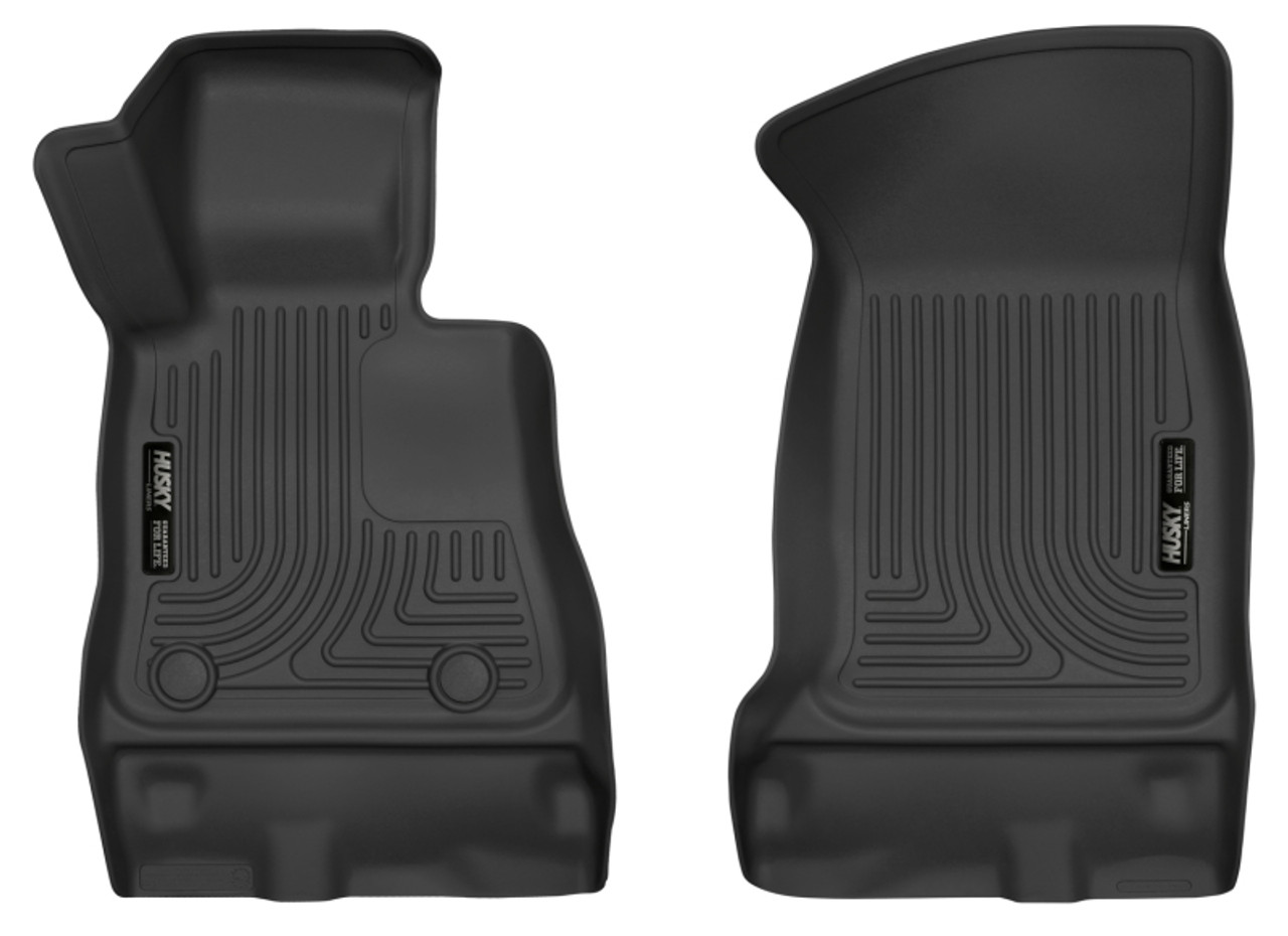 16-22+ Camaro All-Weather X-Act Contour Front Floor Liner Kit, Husky Liners