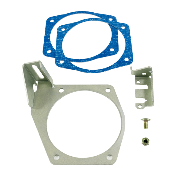 GM LSX 4-Bolt TSP Velocity Silver Throttle Cable Bracket