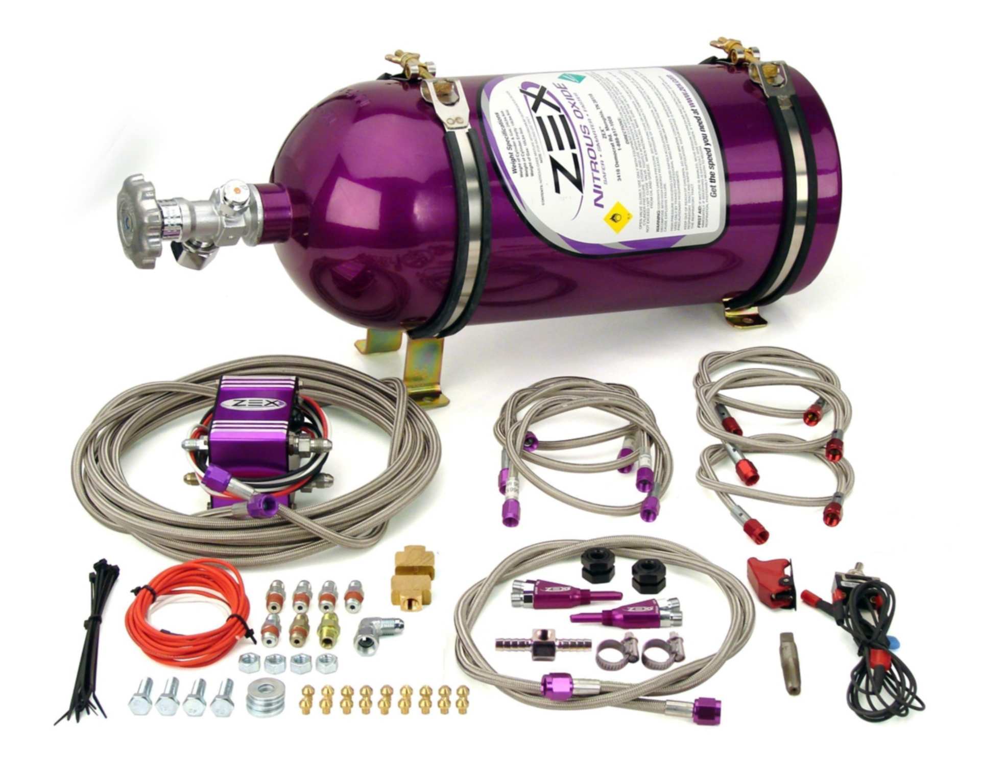 ZEX Dual Nozzle EFI Nitrous System, Dual Nozzle System, Corvette, Camaro and others