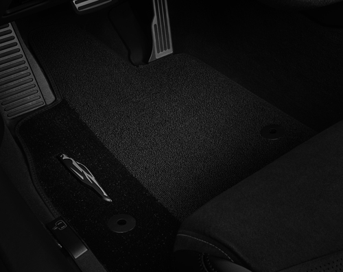 20-24+ C8 Corvette Premium Carpeted Floor Mat Kit W/ Jet Black Stitching - GM