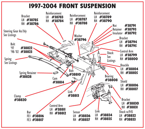 Front Wheel Bearing, 97-04 C5 Corvette