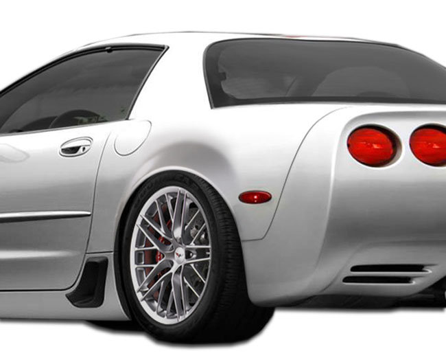 1997-2004 Chevrolet Corvette C5 2dr Duraflex ZR Edition Rear Fenders - 2 Piece