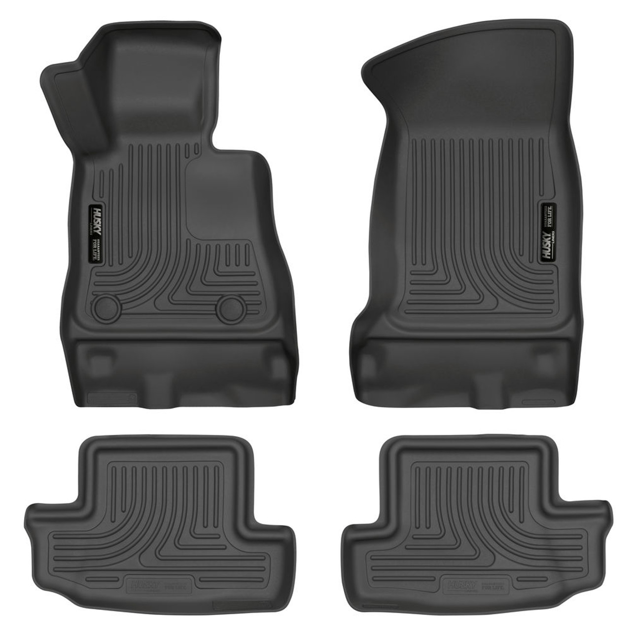 16-22+ Camaro All-Weather Weatherbeater Front and Rear Floor Liner Kit, Husky Li