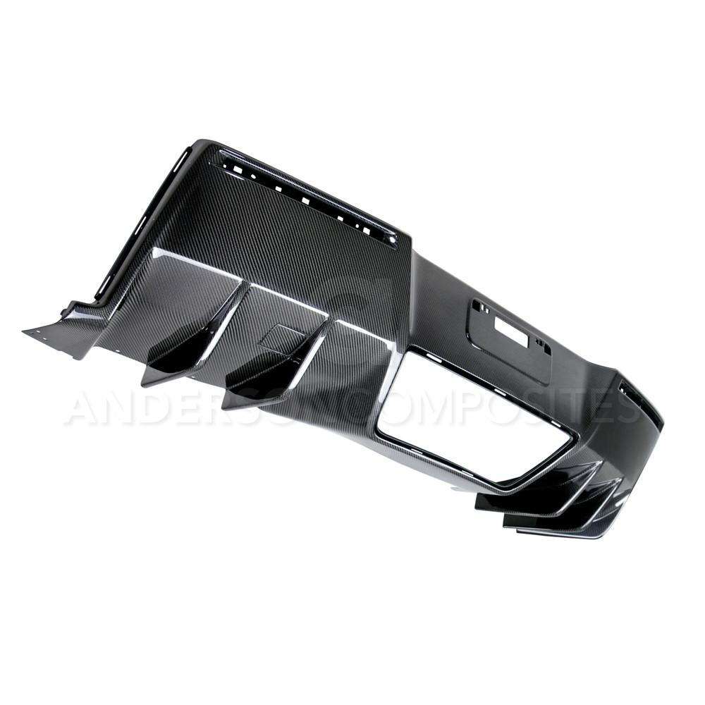 2014-2018 Chevrolet Corvette C7 Stingray / Grand Sport / Z06 Carbon Fiber Rear Lower Diffuser