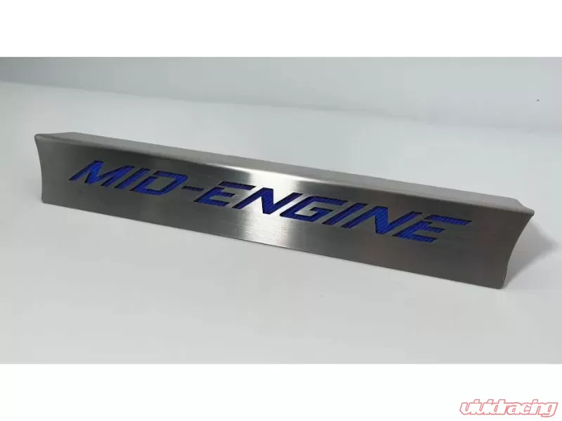 American Car Craft Accent Mid-Engine Style Blue Carbon Fiber Lower Rear Window Chevrolet Corvette Coupe C8 2020-2024