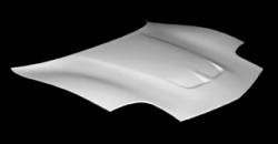 C5 Corvette 1997-2004, All Models, Fiberglass LT Style Replacement Hood