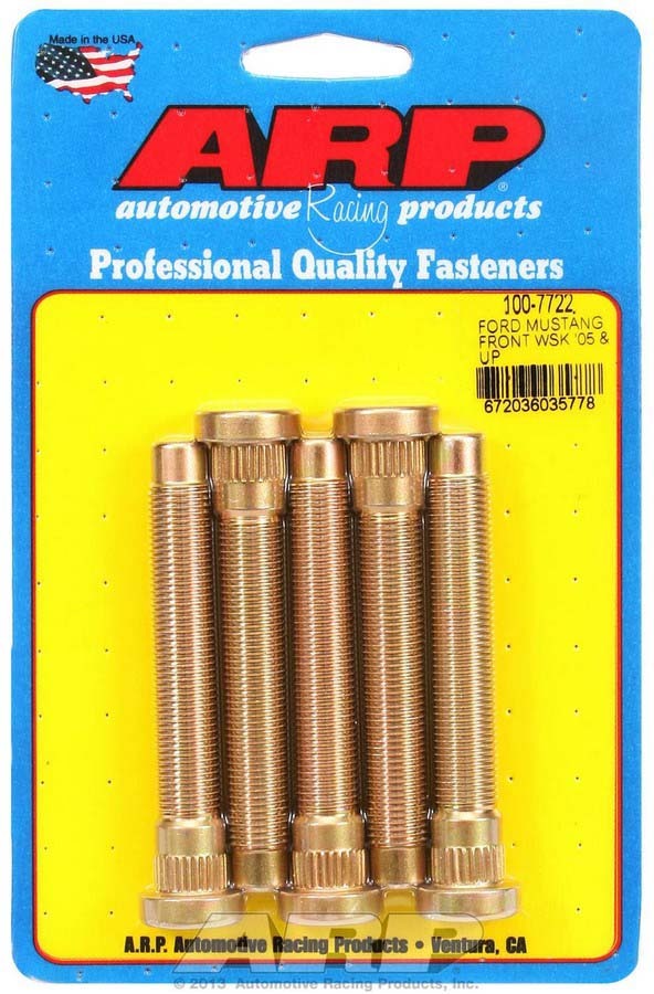 ARP 100-7722 Wheel Stud Kit - 05-09 Mustang Front