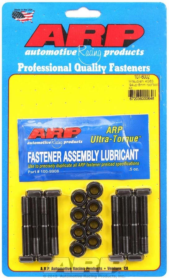 ARP 107-6002 Mits. Rod Bolt Kit - Fits 94-Up 4G63