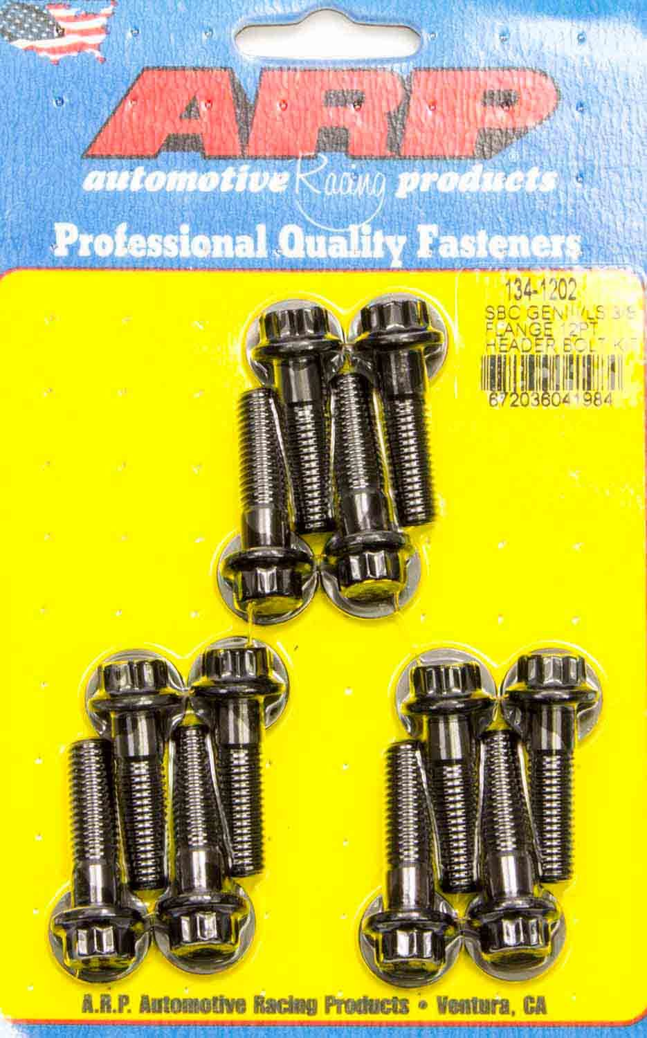 ARP 134-1202 Header Bolt Kit - 12pt. GM LS