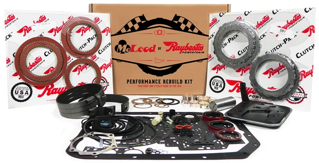 C8 Corvette TR-9080 Transmission McLeod Automatic Transmission Friction & Steels Kit