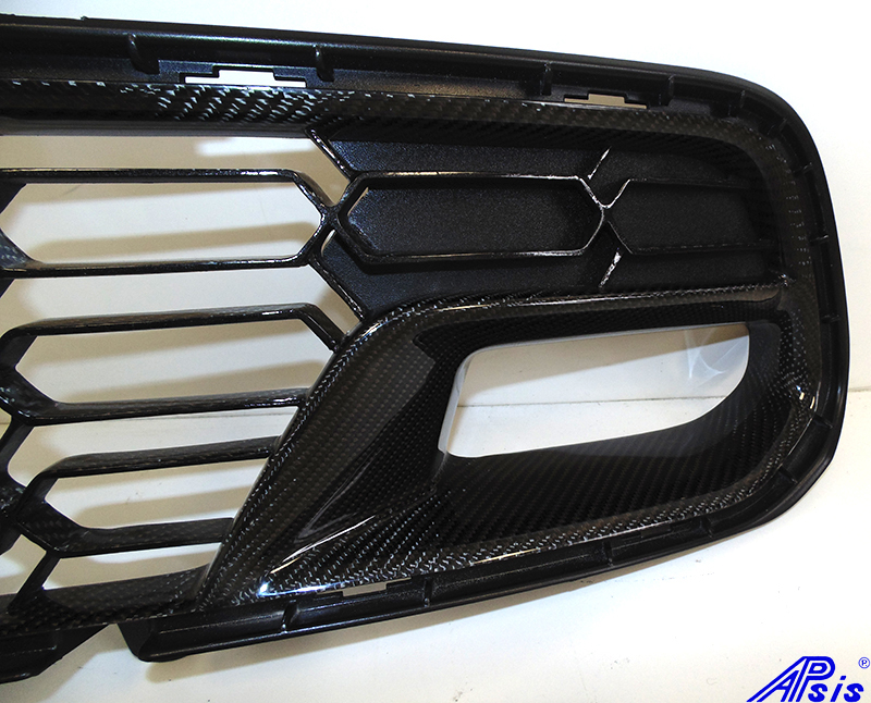 14-UP C7 Corvette Stingray, Carbon Fiber Z06 Front Grille (Surround Frame & Air Duct)