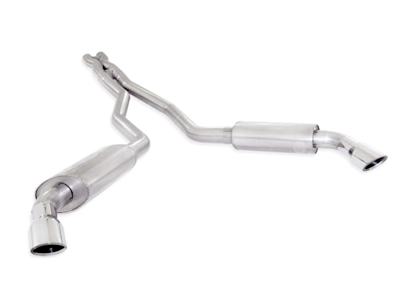 2010-2015 Camaro 6.2L SW Catback Dual Turbo S-Tube Mufflers Performance Connect