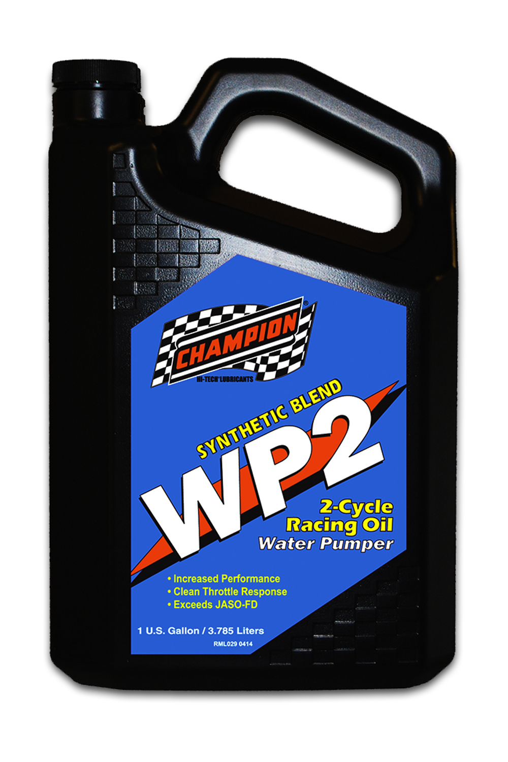 CHAMPION BRAND, WP2 2 Cycle Racing Oil JASO FD 1 Gallon