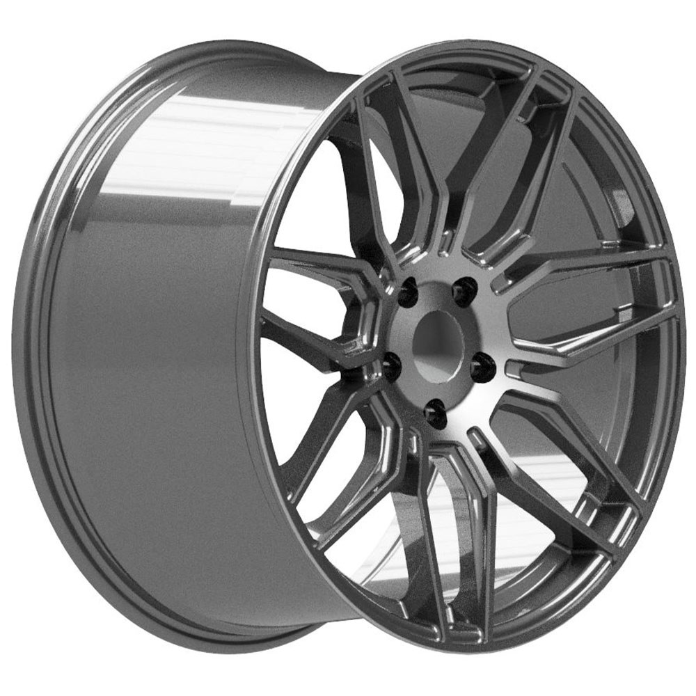 C8 Corvette Stingray and Z51 Models 20x11 Gunmetal Machined Rim, Reproduction, Single