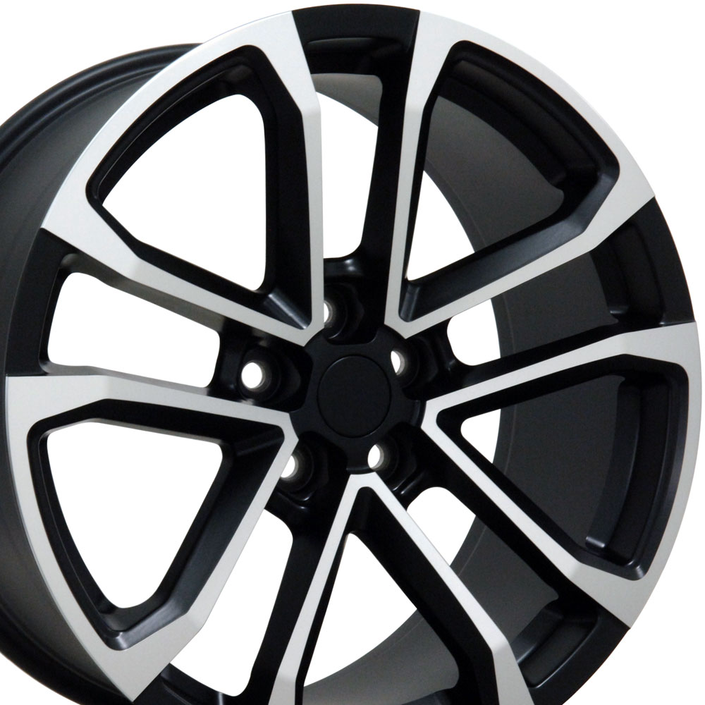 Chevrolet Camaro ZL1 2010-2019 20" CV19 Wheel fits Camaro Satin Black Machined Finish 20"x8.5"