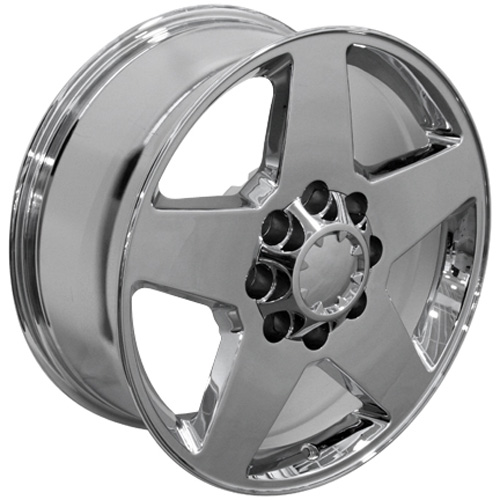 20" Replica Wheel fits Chevy Silverado,  CV91A Chrome 20x8.5